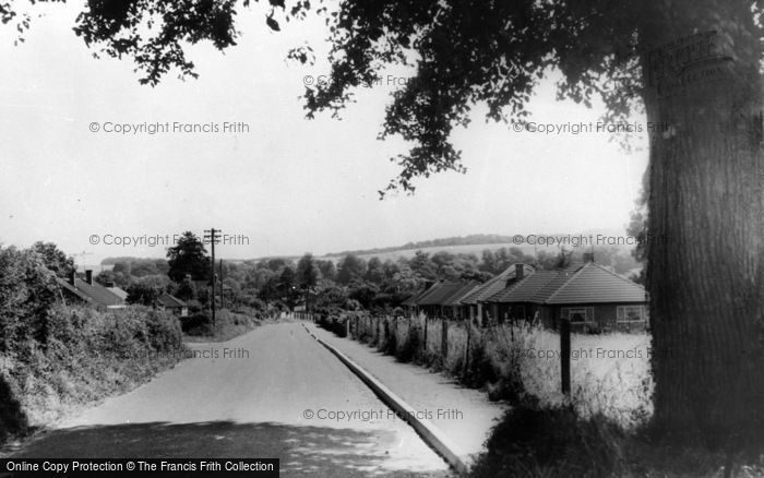 Photo of Goodworth Clatford, Barrow Hill c.1965