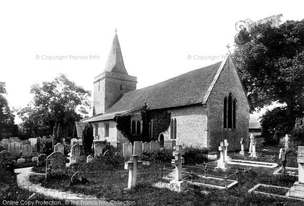 Photo of Goodworth Clatford, St Peter's Church 1899