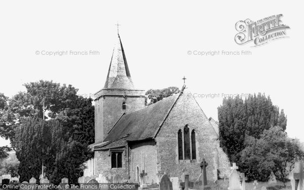 Photo of Goodworth Clatford, St Peter's Church 1965