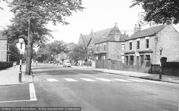 Photo of Goole, Boothferry Road c.1955