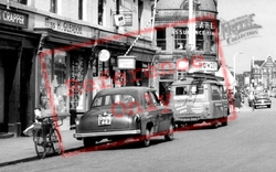 Shops In Market Centre c.1955, Goole