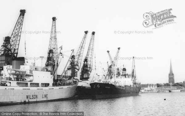 Photo of Goole, The Docks c.1965