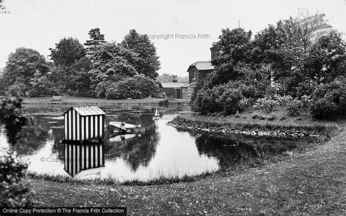 Photo of Goosnargh, The Lake c.1935