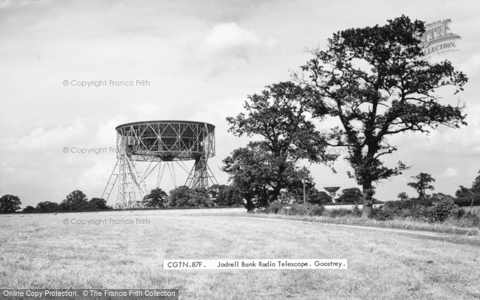 Photo of Goostrey, Jodrell Bank Radio Telescope c.1965