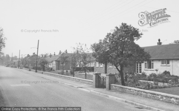 Photo of Goostrey, Old Folks Bungalows c.1965