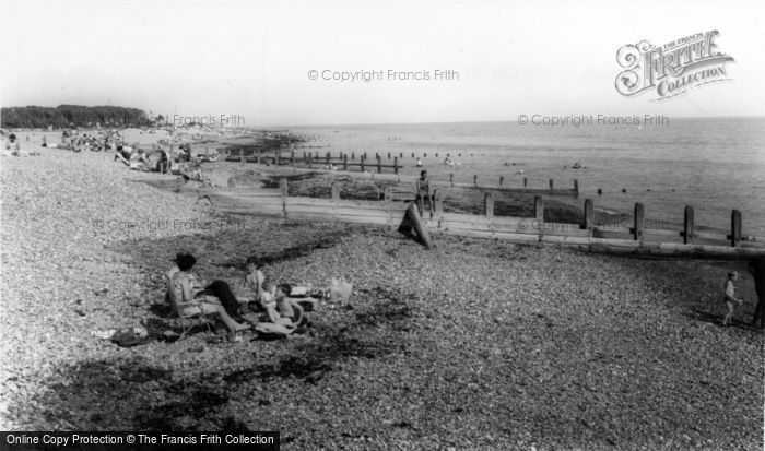 Goring-By-Sea, The Beach c.1965