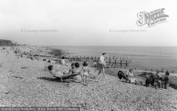 Photo of Goring By Sea, The Beach c.1965
