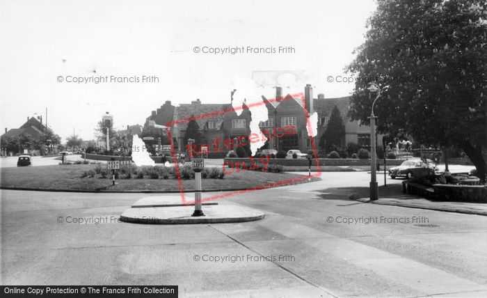 Photo of Goring By Sea, The Roundabout c.1960