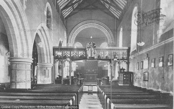 Photo of Goring, Church Interior 1909