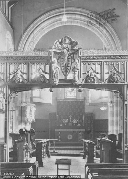Photo of Goring, Church Screen 1909