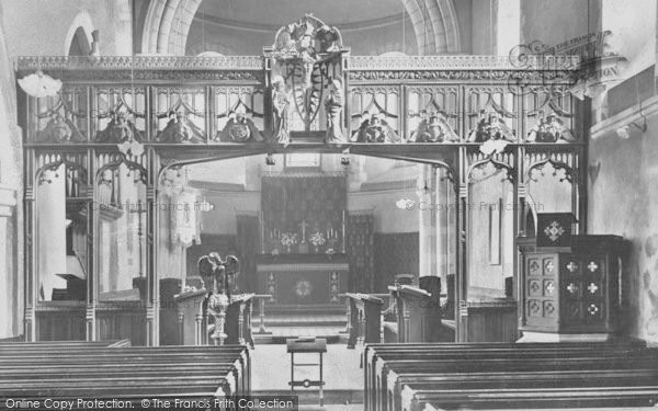 Photo of Goring, Church, The Screen 1909