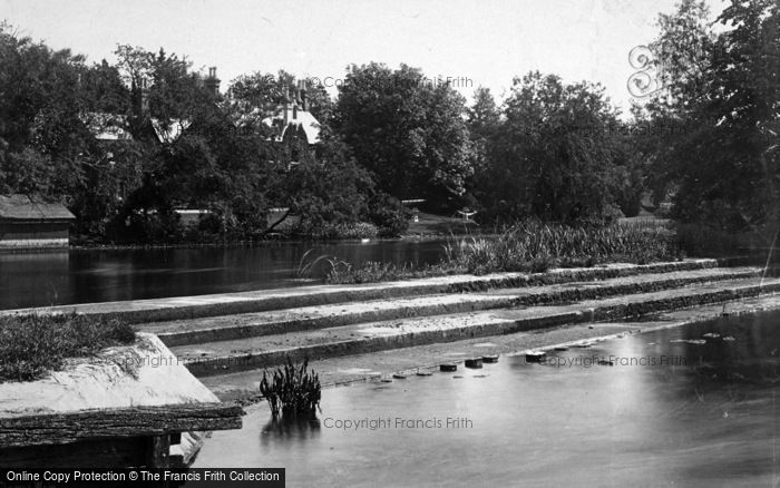 Photo of Goring, Cleeve Weir 1890
