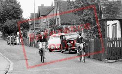 Cycling Along High Street c.1950, Goring