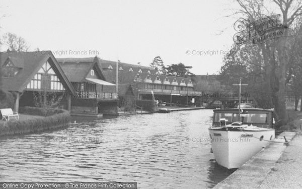 Photo of Goring, The Boathouse c.1955