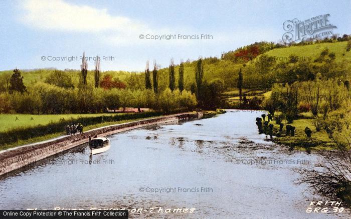 Photo of Goring, The River c.1960