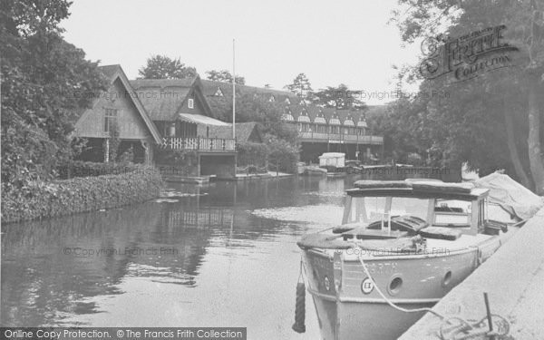 Photo of Goring, The Thames c.1950
