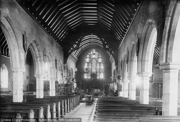 Photo of Gorleston, Church Interior 1903
