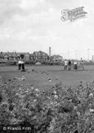 Gorleston, Playing Bowls c.1955, Gorleston-on-Sea