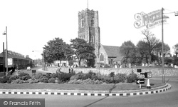 Gorleston, St Andrew's Church c.1965, Gorleston-on-Sea