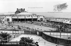 Gorleston, Swimming Pool c.1955, Gorleston-on-Sea
