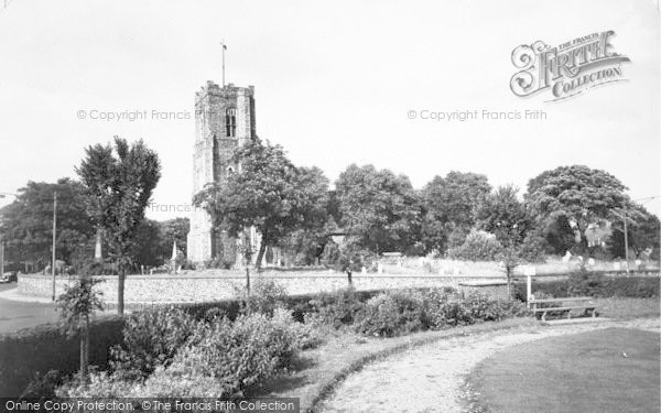 Photo of Gorleston, The Church c.1965