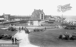 Gorleston, The Gardens And Bandstand 1908, Gorleston-on-Sea