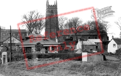 Church And Village c.1955, Gorran Churchtown