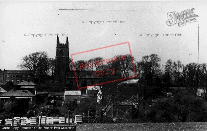Photo of Gorran Churchtown, Church And Village c.1955