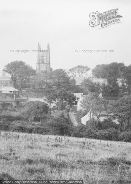 Photo of Gorran Churchtown, St Goran's Church 1922