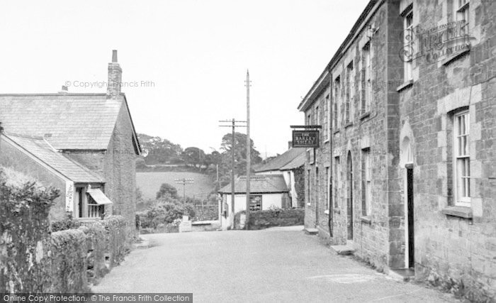 Photo of Gorran Churchtown, Village c.1955