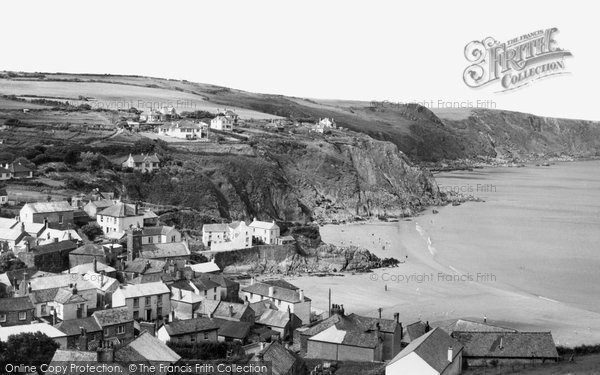 Photo of Gorran Haven, From The Cliffs c.1955