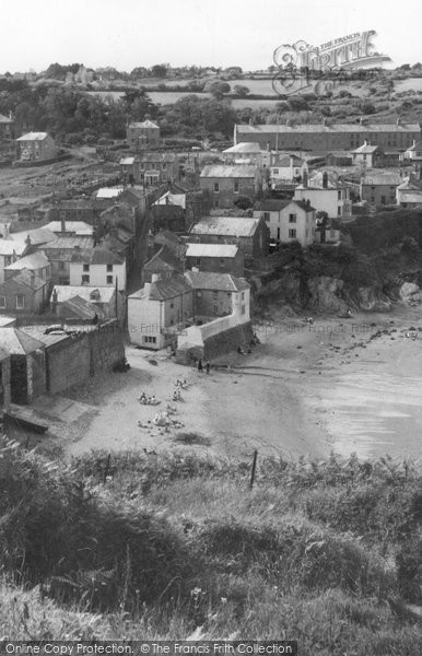 Photo of Gorran Haven, From The Cliffs c.1955