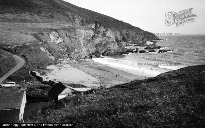 Photo of Gorran Haven, Hemmick Bay c.1955
