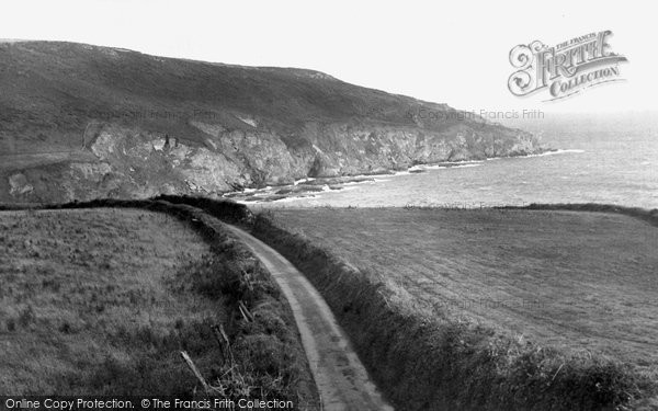 Photo of Gorran Haven, Road To Hemmick Bay c.1955