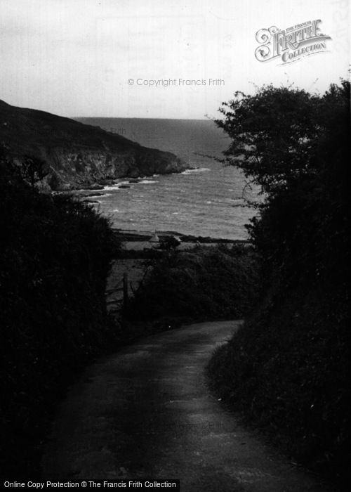 Photo of Gorran Haven, Road To Hemmick Bay c.1955