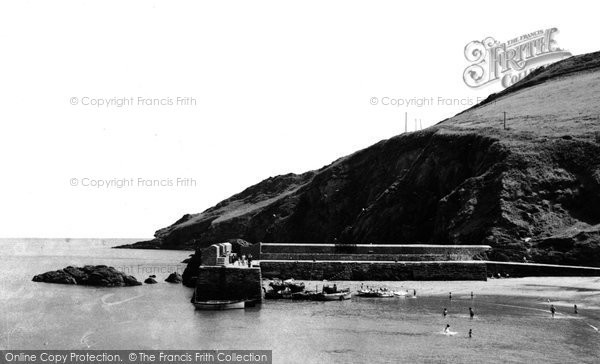 Photo of Gorran Haven, The Cliffs Looking West c.1955
