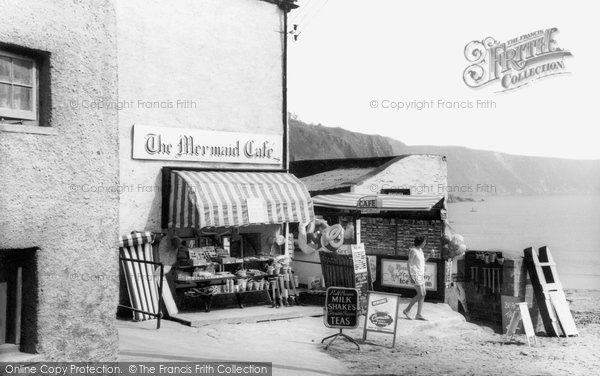 Photo of Gorran Haven, The Mermaid Cafe c.1965