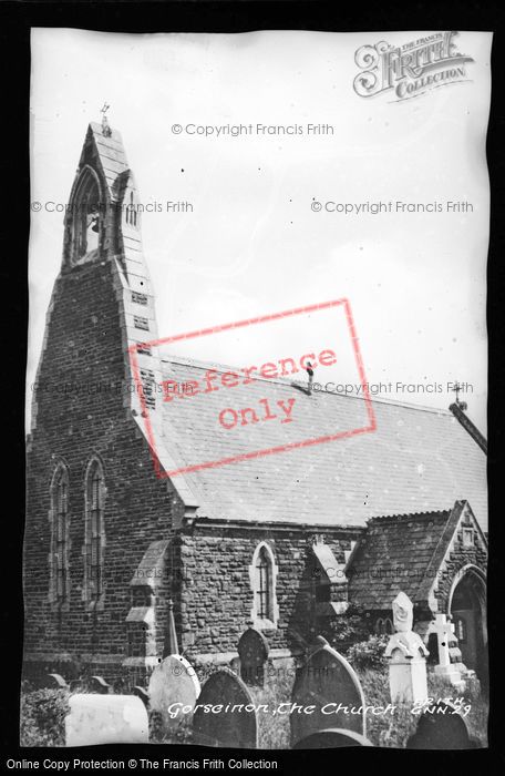 Photo of Gorseinon, The Church c.1955