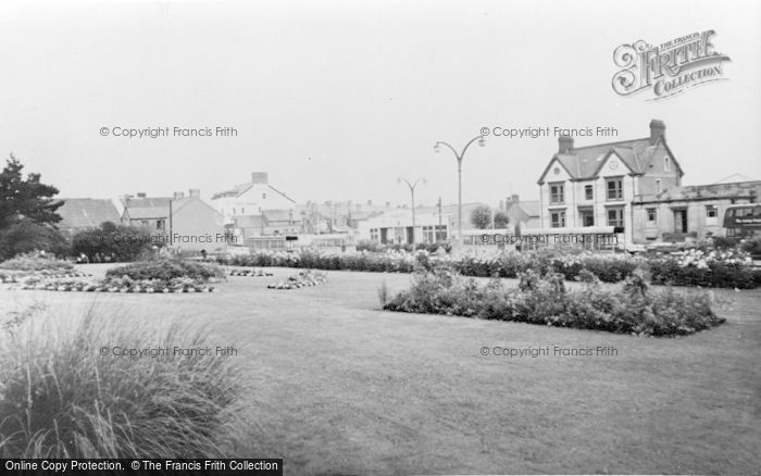 Photo of Gorseinon, The Gardens And Bus Station c.1965