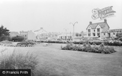 The Gardens And Bus Station c.1965, Gorseinon