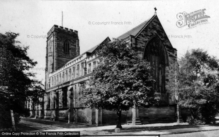 Photo of Gosforth, All Saints Church c.1955