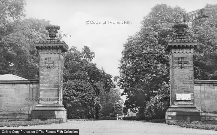 Photo of Gosforth, Gosforth Park Entrance c.1955