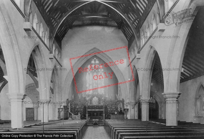 Photo of Gosport, Christ Church Interior 1898