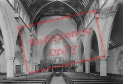 Christ Church Interior 1898, Gosport