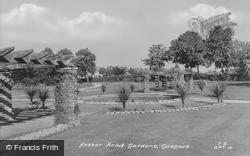 Foster Road Gardens c.1955, Gosport