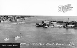 H.M.S.Dolphin And Harbour Mouth c.1960, Gosport