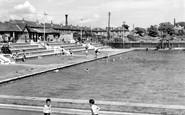 Gosport, the Bathing Pool c1960