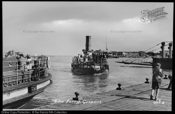 Photo of Gosport, The Ferry c.1955