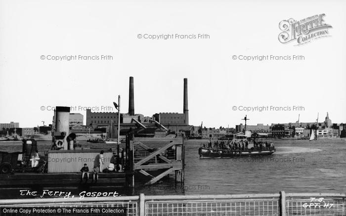 Photo of Gosport, The Ferry c.1960