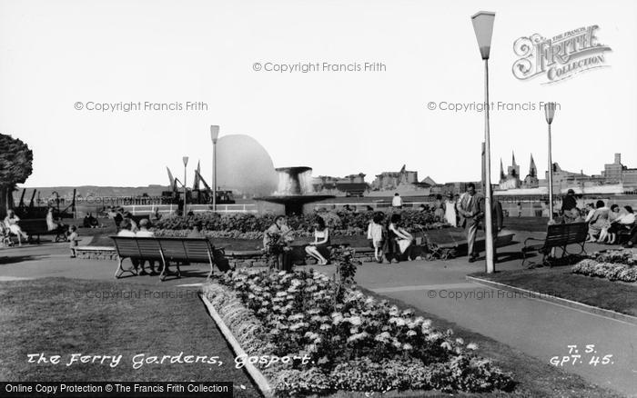Photo of Gosport, The Ferry Gardens c.1960